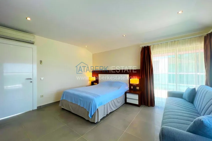 Purchase Duplex 4+1 format townhouse with furniture in a luxury complex - Kargicak, Alanya 22 