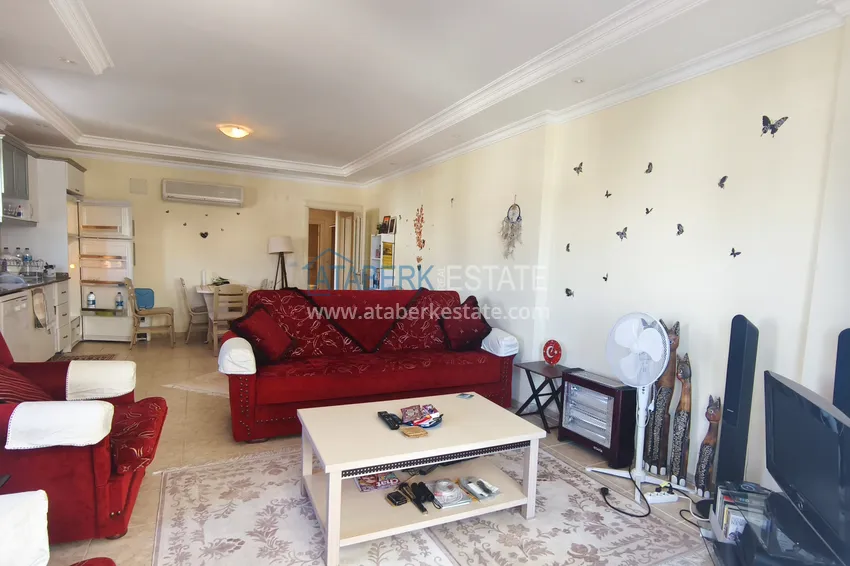 Purchase  Apartment 3+1 with furniture in a well-maintained complex — Tosmur, Alanya. Suitable for obtaining a residence permit 4 