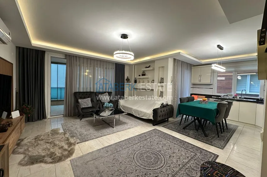 Purchase  Furnished 2+1 apartment in a family complex, Oba district — suitable for a residence permit  4 