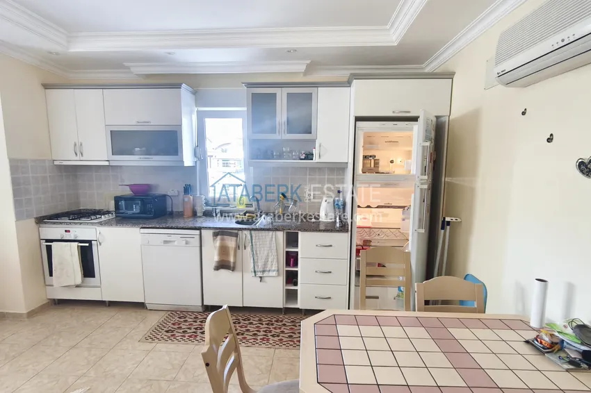 Purchase  Apartment 3+1 with furniture in a well-maintained complex — Tosmur, Alanya. Suitable for obtaining a residence permit 5 