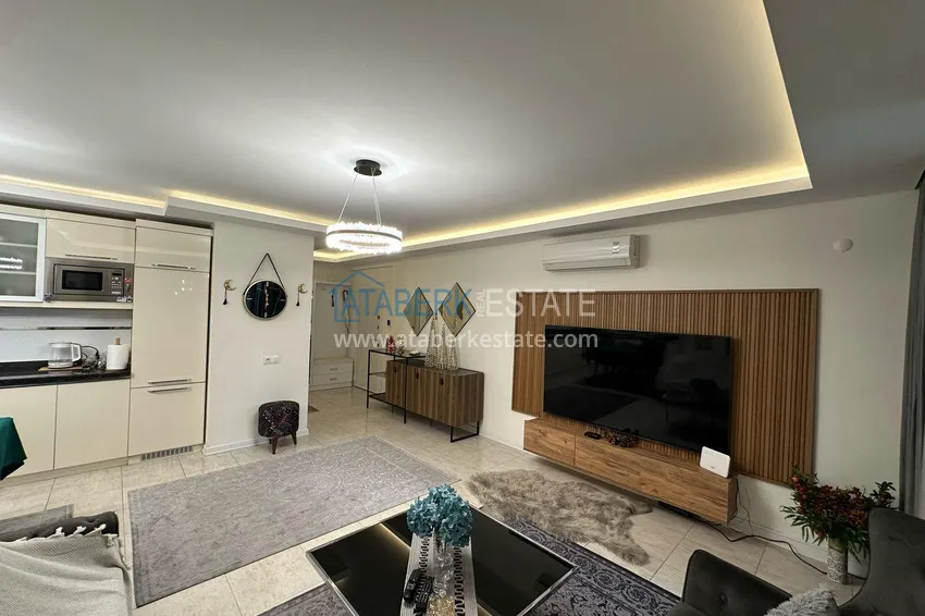 Purchase  Furnished 2+1 apartment in a family complex, Oba district — suitable for a residence permit  6 