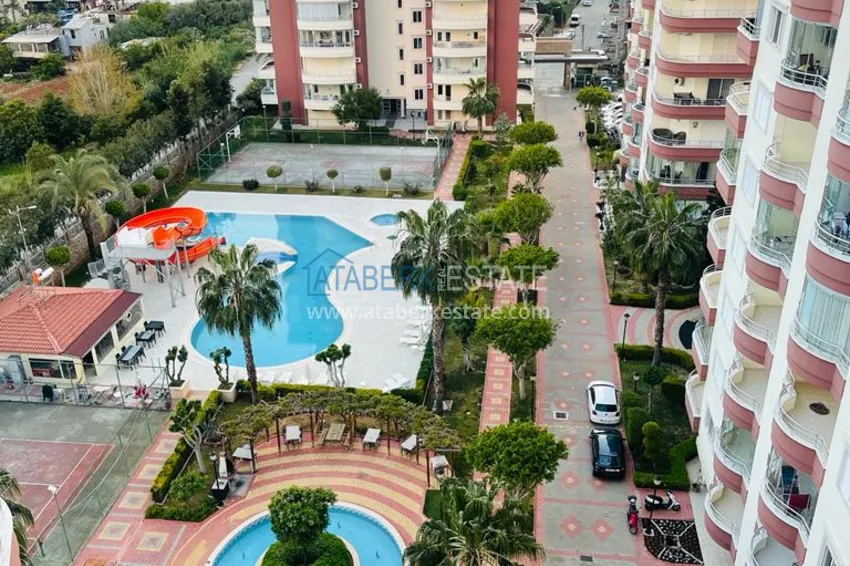 Apartment 3+1 with furniture in a well-maintained complex — Tosmur, Alanya. Suitable for obtaining a residence permit 11 