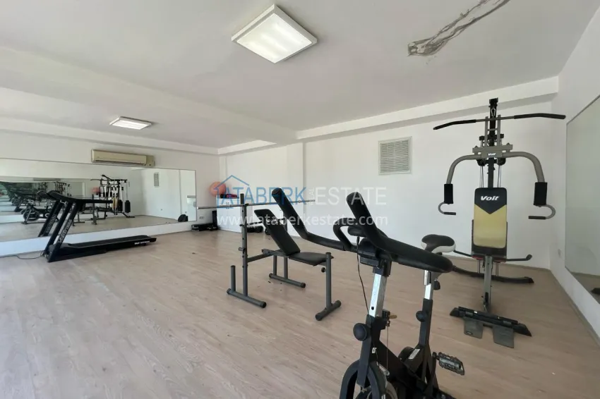 Duplex 4+1 format townhouse with furniture in a luxury complex - Kargicak, Alanya 7 