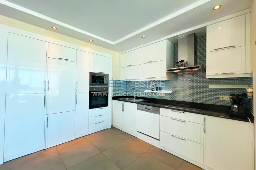 Purchase Duplex 4+1 format townhouse with furniture in a luxury complex - Kargicak, Alanya 8 