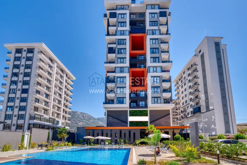 Furnished 2+1 apartment in the center of Mahmutlar, Saturday Market District 8