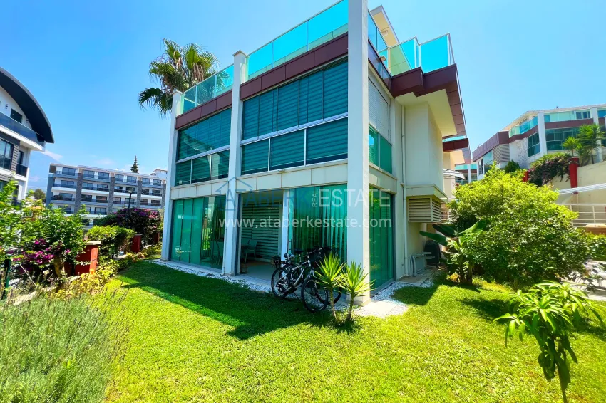 Duplex 4+1 format townhouse with furniture in a luxury complex - Kargicak, Alanya 8 