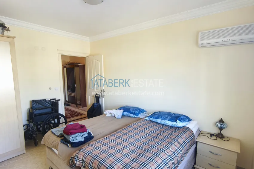 Purchase  Apartment 3+1 with furniture in a well-maintained complex — Tosmur, Alanya. Suitable for obtaining a residence permit 9 