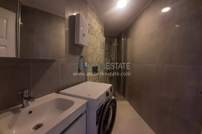 Purchase For long-term rent one bedroom apartment with furniture — Alanya, Mahmutlar district B53 14