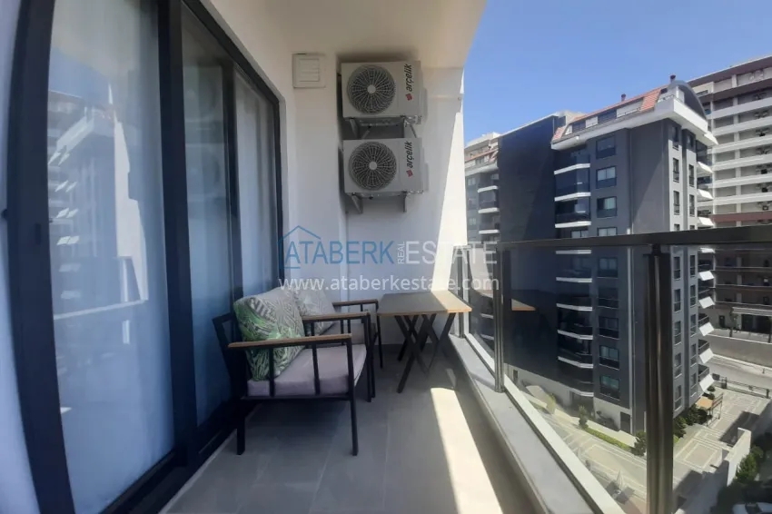 Purchase For long-term rent one bedroom apartment with furniture — Alanya, Mahmutlar district B53 18