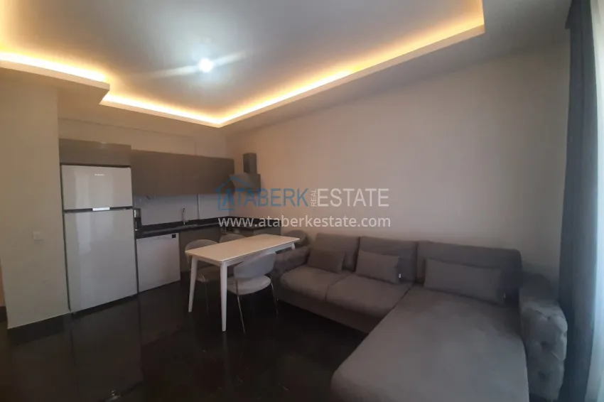 Purchase For long-term rent one bedroom apartment with furniture — Alanya, Mahmutlar district B53 7