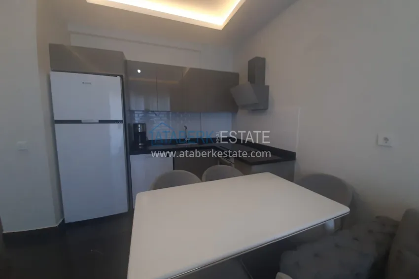 Purchase For long-term rent one bedroom apartment with furniture — Alanya, Mahmutlar district B53 8