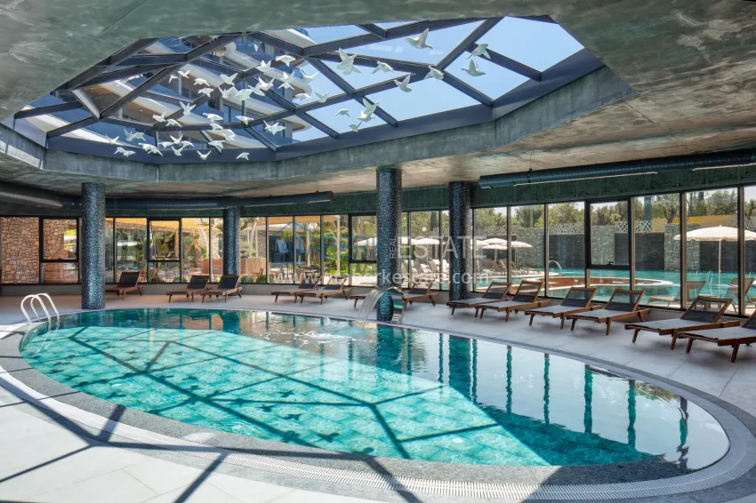 Apartment 1+1 with new furniture — first coastline, Kargicak 12 