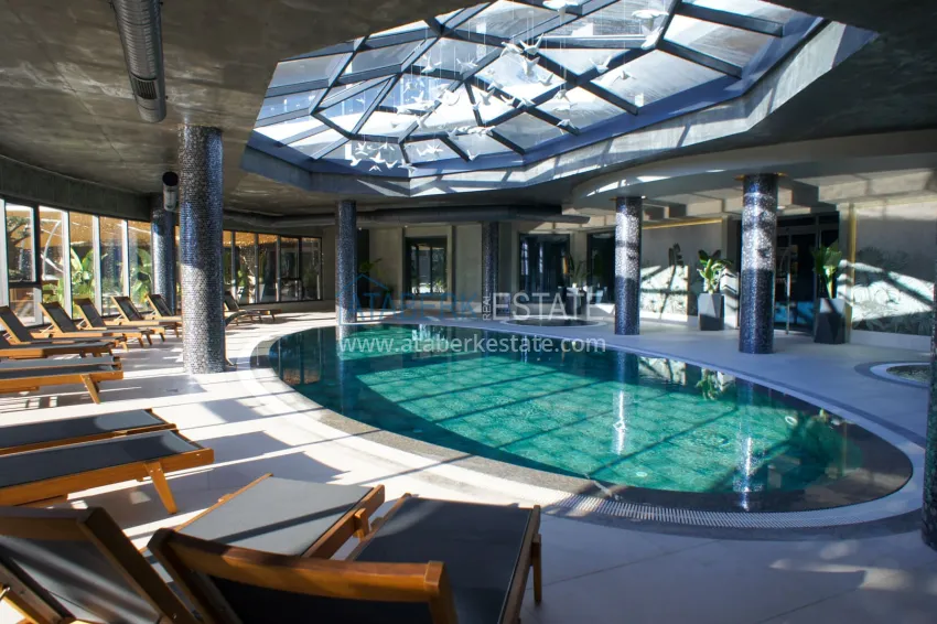 Apartment 1+1 with new furniture — first coastline, Kargicak 13 