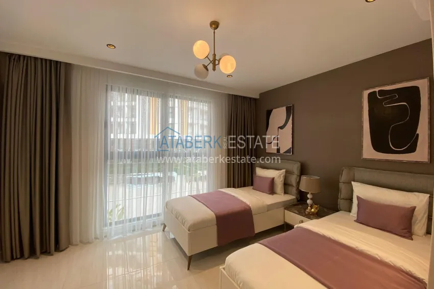 Purchase Long-term 3+1 apartment rental in a premium resort - Turkler, Alanya C1-19 15