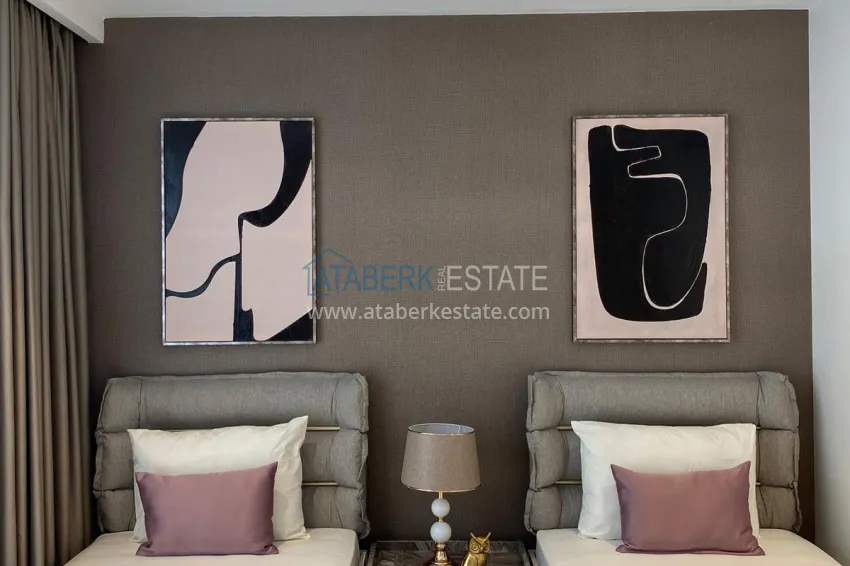 Purchase Long-term 3+1 apartment rental in a premium resort - Turkler, Alanya C1-19 16