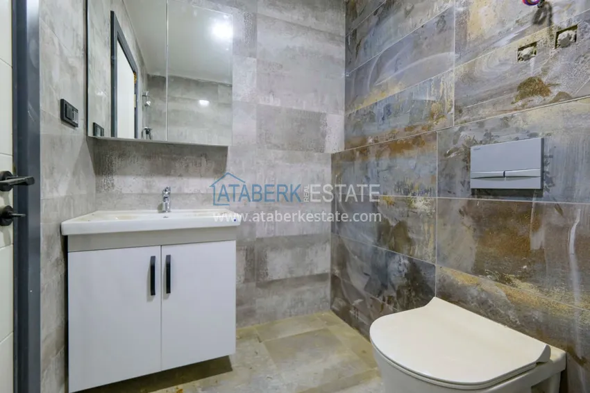 Purchase 3+1 linear apartment with a fine finish in a modern complex - Mahmutlar district, Alanya 17 