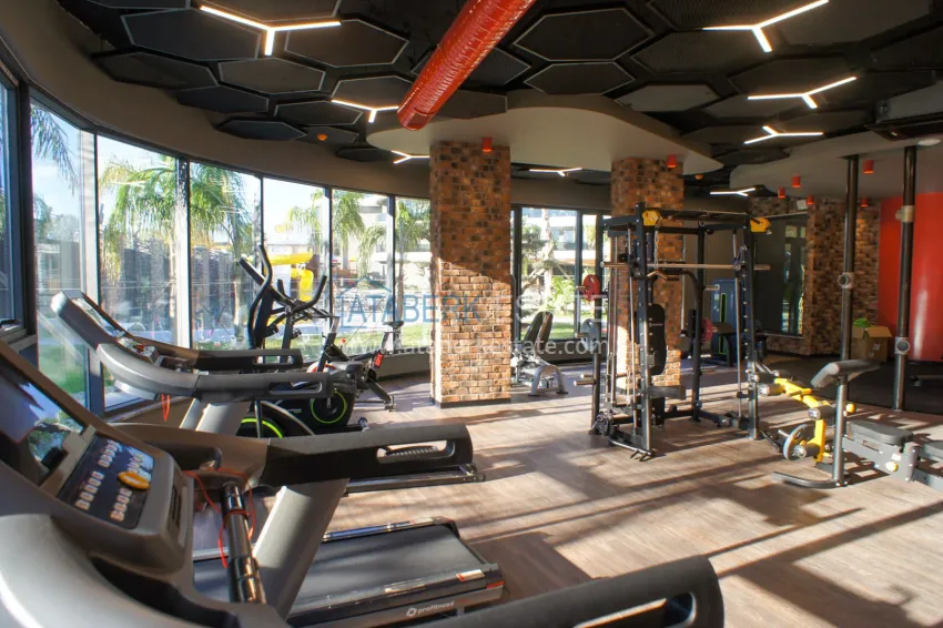 Apartment 1+1 with new furniture — first coastline, Kargicak 28 