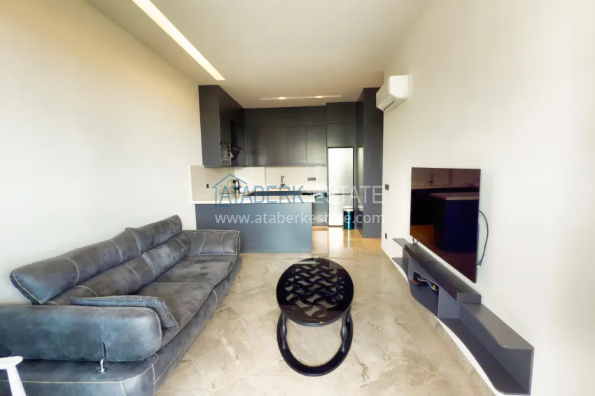 Purchase Apartment 1+1 with new furniture — first coastline, Kargicak 3 