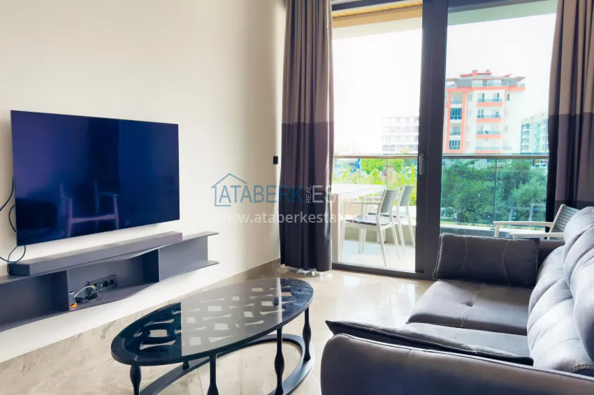 Purchase Apartment 1+1 with new furniture — first coastline, Kargicak 4 