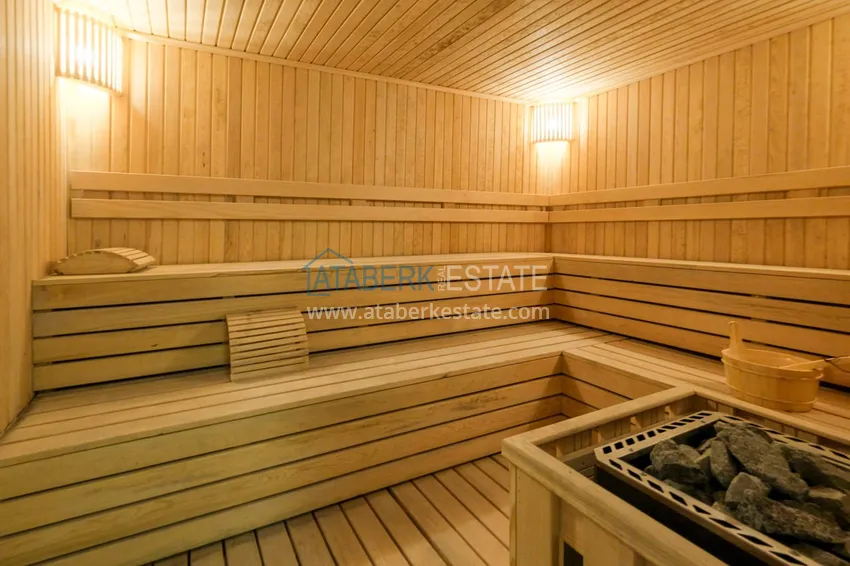 3+1 linear apartment with a fine finish in a modern complex - Mahmutlar district, Alanya 7 