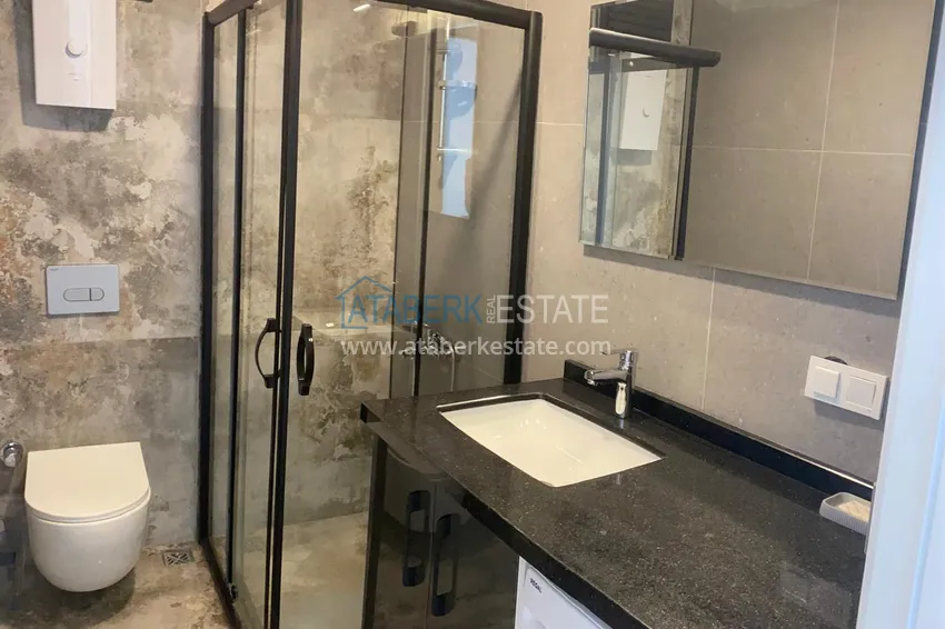 Purchase  Rent a 1+1 furnished apartment in the Oba area — near the Alanium shopping center No. 11 7 