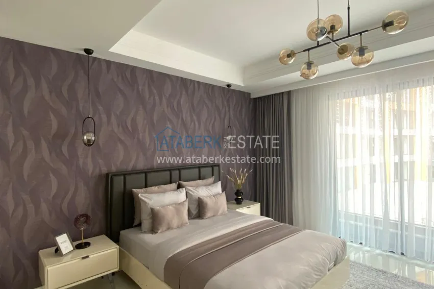 Purchase Long-term 3+1 apartment rental in a premium resort - Turkler, Alanya C1-19 8