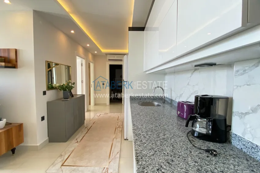 Purchase  2+1 turnkey apartment with sea view in Mahmutlar, Alanya  11 
