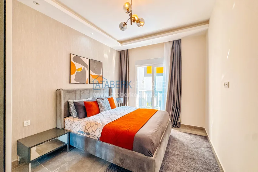 Purchase  One bedroom apartment with designer interior directly from the owner — Avsallar, Alanya 12 