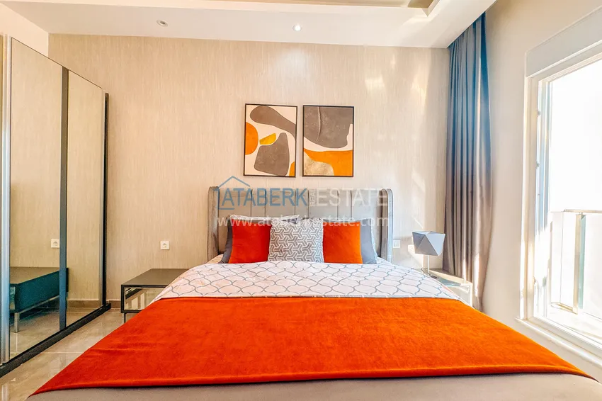 Purchase  One bedroom apartment with designer interior directly from the owner — Avsallar, Alanya 13 