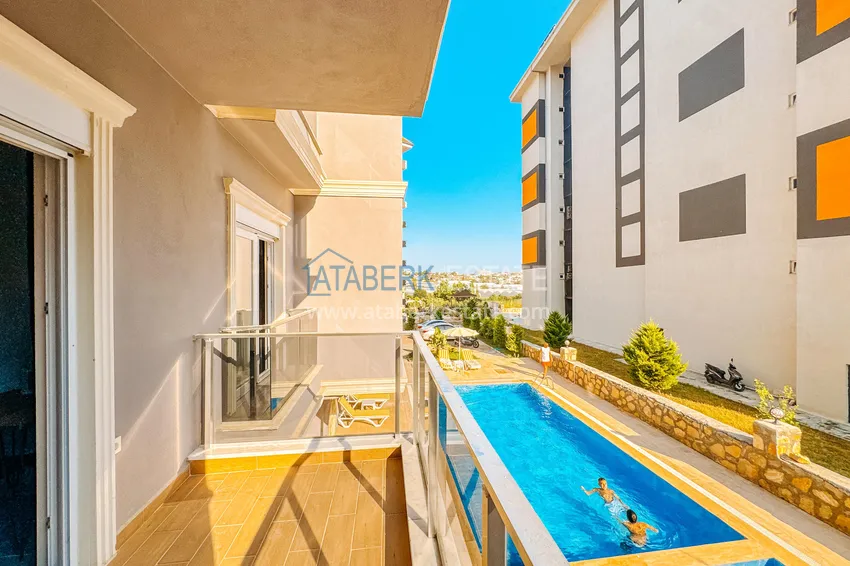 Purchase  One bedroom apartment with designer interior directly from the owner — Avsallar, Alanya 17 