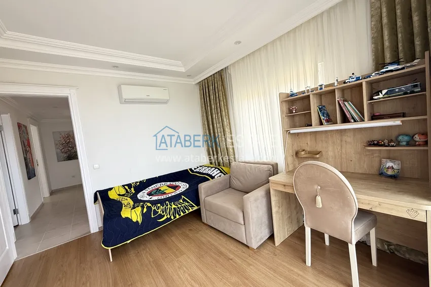 Purchase Private three-storey villa with furniture in the picturesque area of Bektash — property under a residence permit 12 