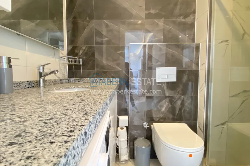 Purchase  2+1 turnkey apartment with sea view in Mahmutlar, Alanya  22 