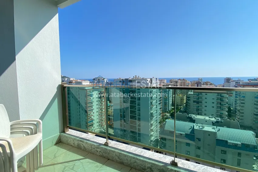 Purchase  2+1 turnkey apartment with sea view in Mahmutlar, Alanya  25 