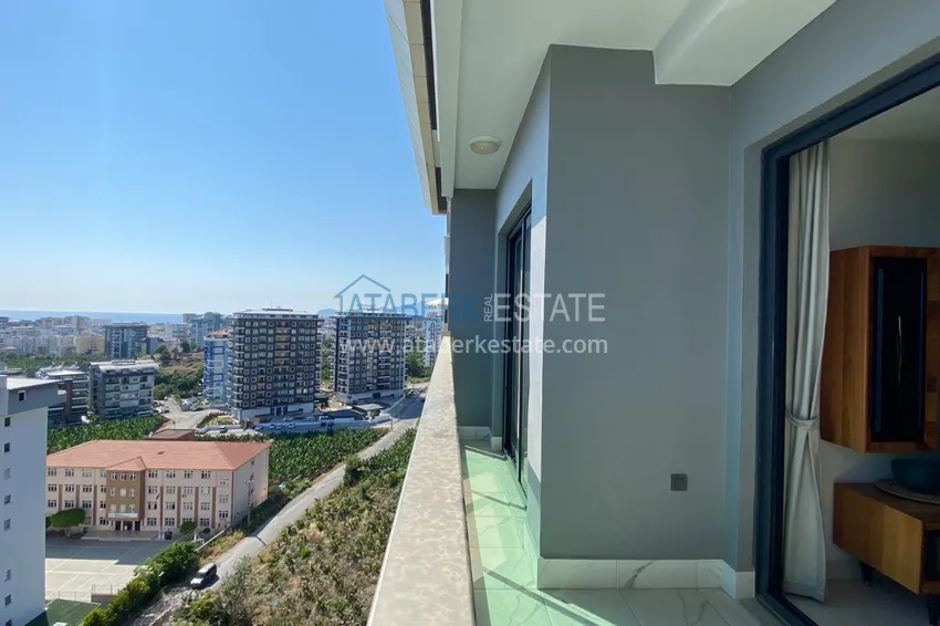 Purchase  2+1 turnkey apartment with sea view in Mahmutlar, Alanya  26 