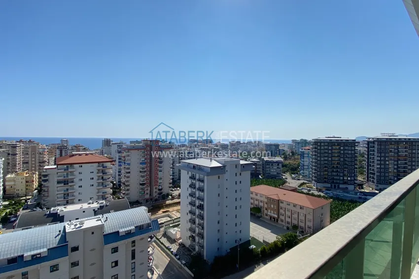 Purchase  2+1 turnkey apartment with sea view in Mahmutlar, Alanya  27 