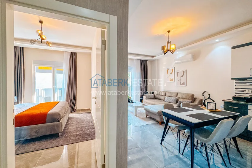 Purchase  One bedroom apartment with designer interior directly from the owner — Avsallar, Alanya 2 