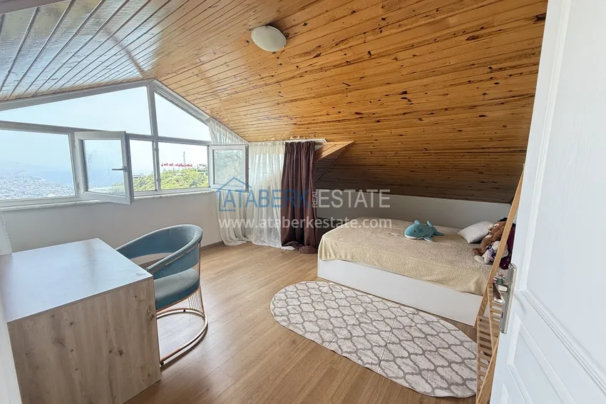 Purchase Private three-storey villa with furniture in the picturesque area of Bektash — property under a residence permit 30 