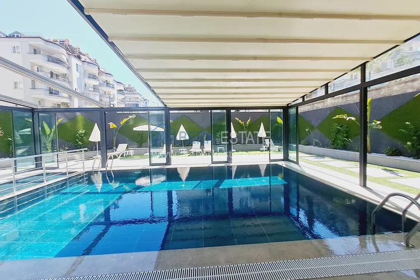 1+1 apartment for rent in Alanya, Oba district center No. 31 4 