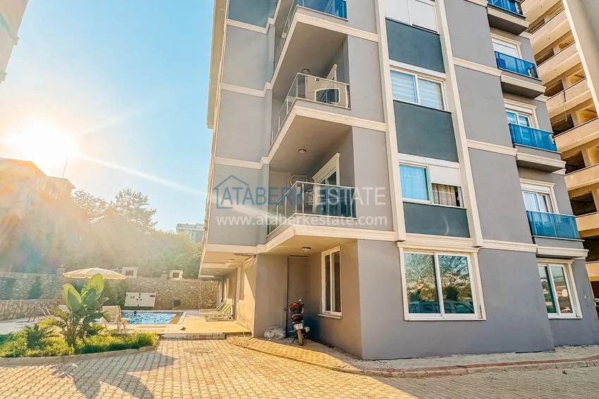 One bedroom apartment with designer interior directly from the owner — Avsallar, Alanya 5 