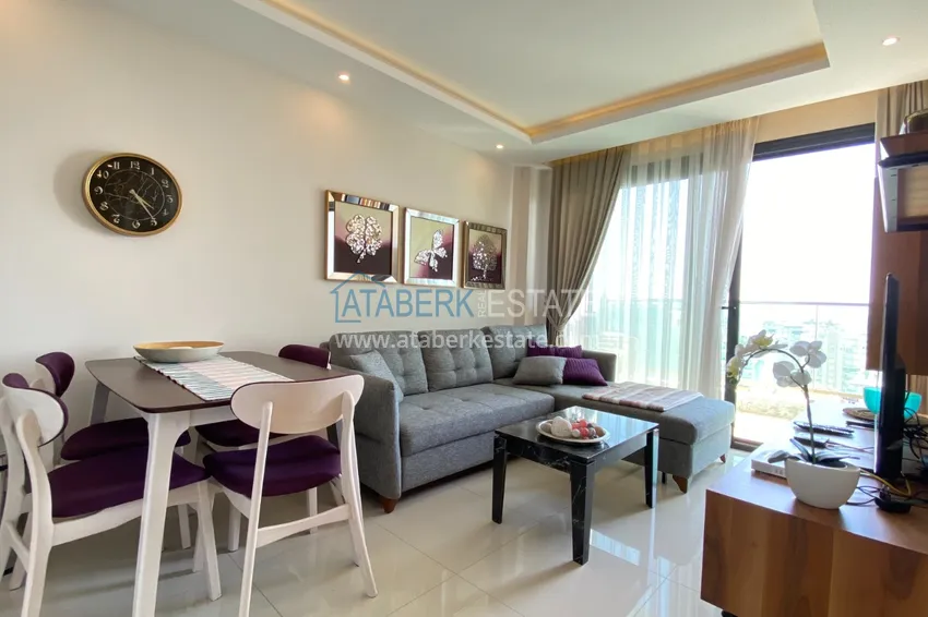 Purchase  2+1 turnkey apartment with sea view in Mahmutlar, Alanya  4 