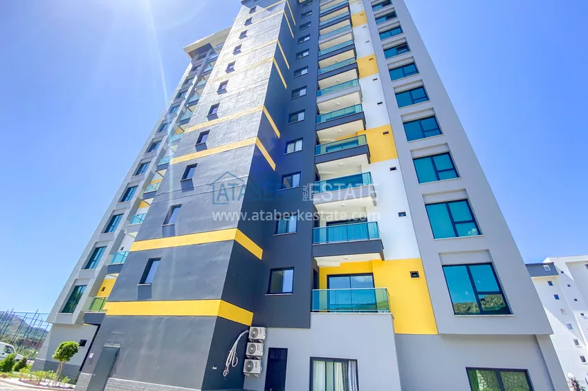 2+1 turnkey apartment with sea view in Mahmutlar, Alanya  6 