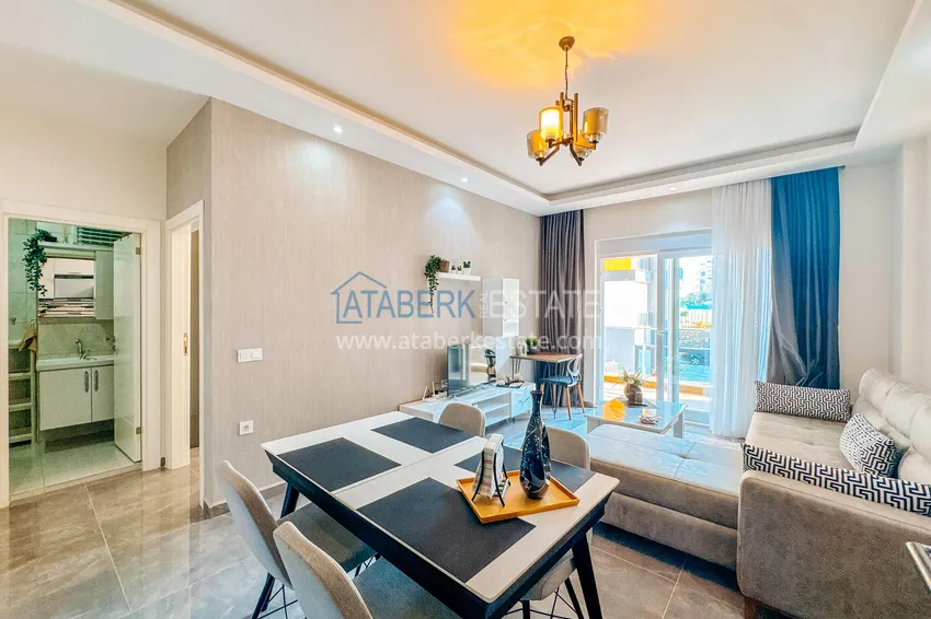 Purchase  One bedroom apartment with designer interior directly from the owner — Avsallar, Alanya 7 