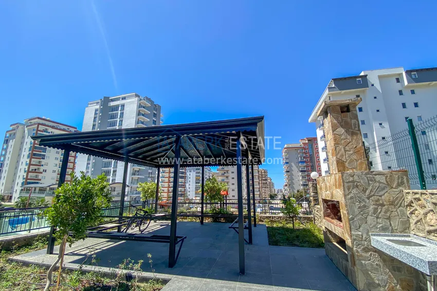 2+1 turnkey apartment with sea view in Mahmutlar, Alanya  8 