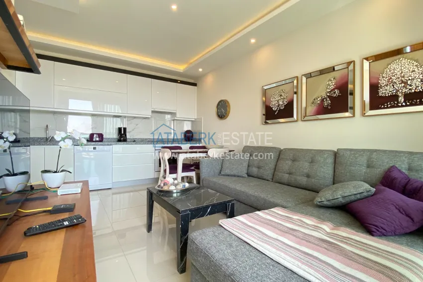 Purchase  2+1 turnkey apartment with sea view in Mahmutlar, Alanya  9 