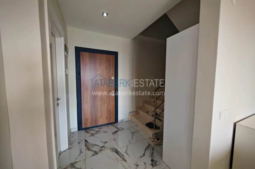 Purchase 3+1 duplex penthouse with furniture and sea view — Avsallar, Alanya 1 