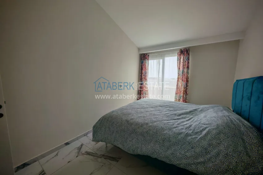 Purchase 3+1 duplex penthouse with furniture and sea view — Avsallar, Alanya 11 