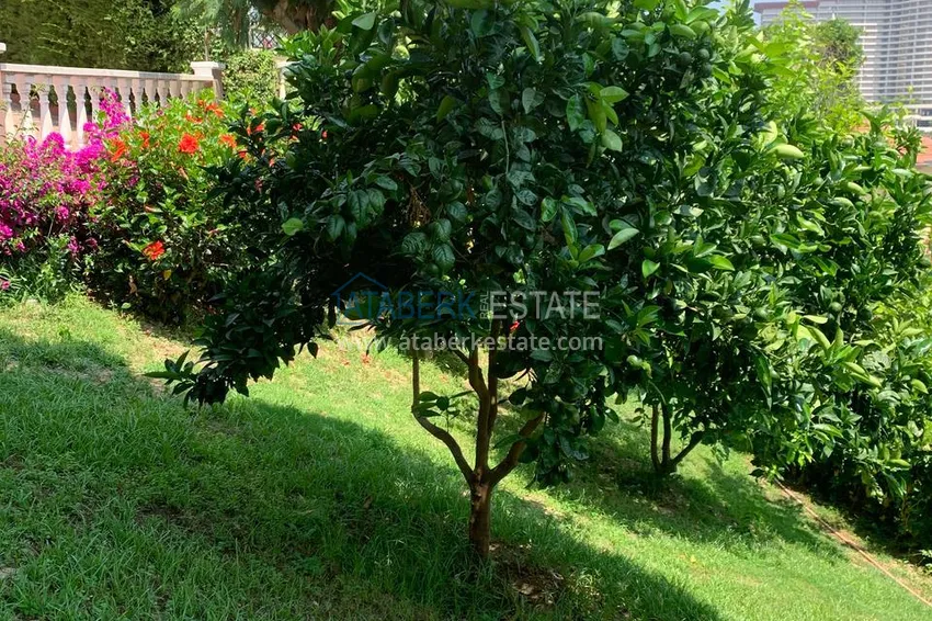 Purchase Townhouse for two owners - apartment with a garden and panoramic views in a hotel complex, Mahmutlar 10 