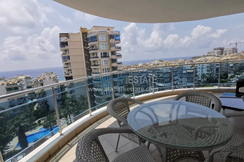 Purchase Two-bedroom apartment with new furniture and open views in Mahmutlar — Barbarossa Avenue 11