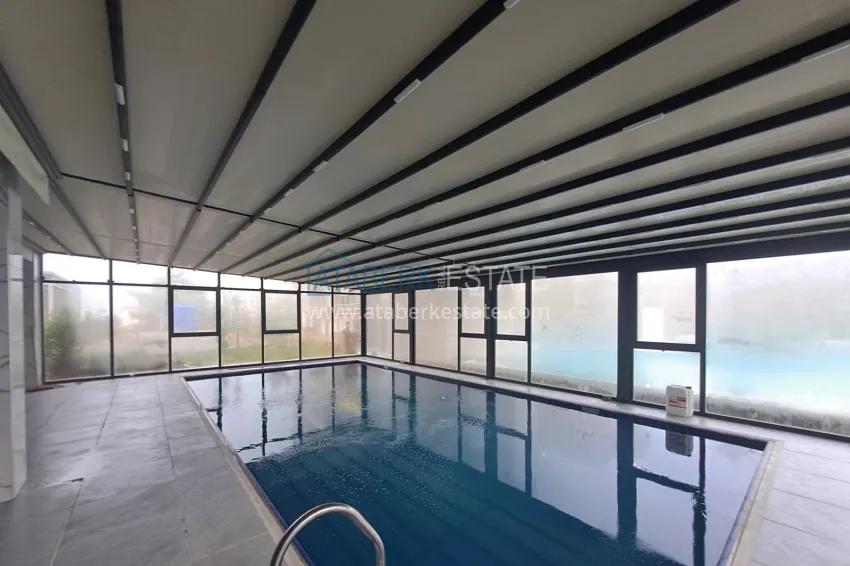 3+1 duplex penthouse with furniture and sea view — Avsallar, Alanya 11 