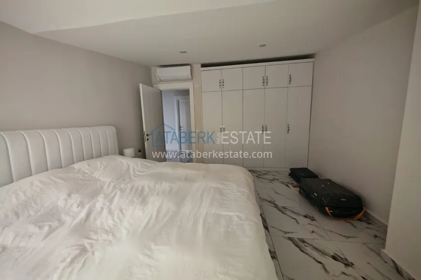 Purchase 3+1 duplex penthouse with furniture and sea view — Avsallar, Alanya 14 